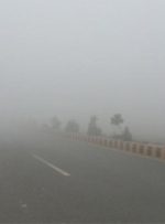 مه غلیظ تردد خودروها را در محورهای ارتباطی شهرستان اندیمشک کند کرد