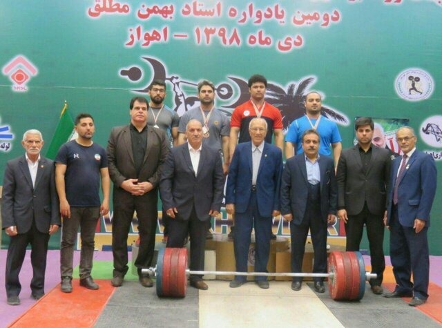 خوزستان قهرمان مسابقات وزنه برداری بزرگسالان ایران شد