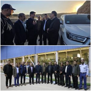 بازدید رامین حاتمی از تأسیسات نفت و گاز مسجدسلیمان و هفتكل