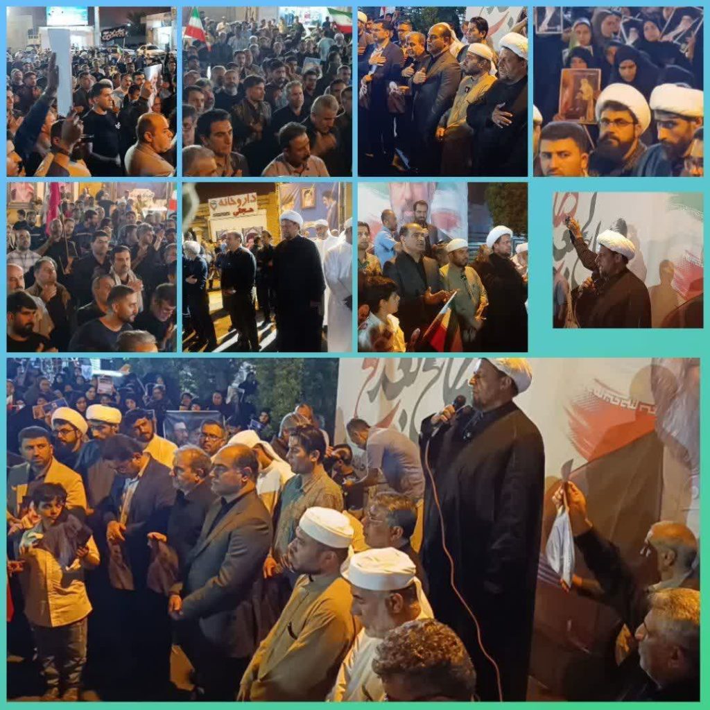 بیعت شیعیان واهل سنت عسلویه با قائد جدید امت