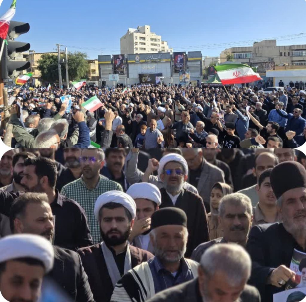 بیعت مردم دیار اولین ها با رهبرجدید انقلاب آیت الله مجتبی خامنه ای